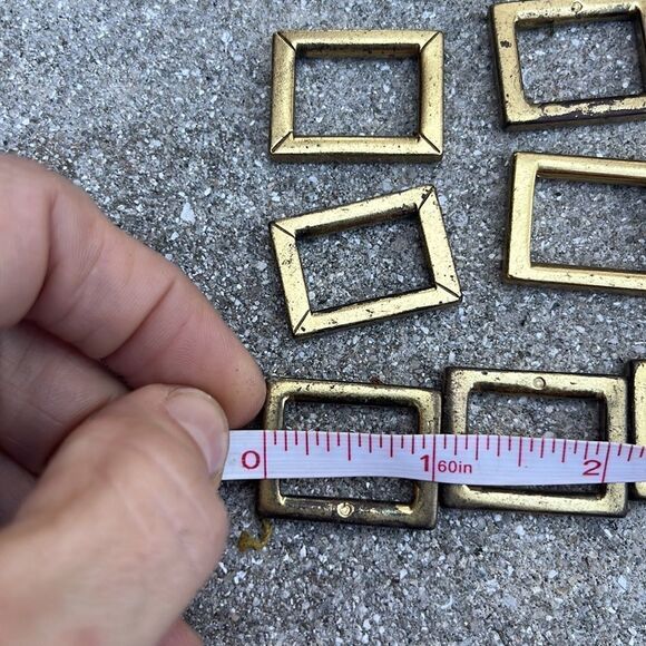 Louis Vuitton Lot of Brass Strap Hardware 12 R3 - Picture 6 of 7